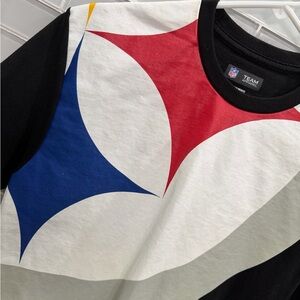 Pittsburgh Steelers NFL Team Apparel Graphic Logo T-Shirt Mens M